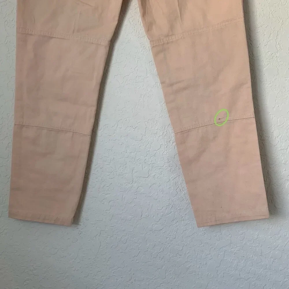 Kate Spade Saturday Pant Women 4 Pastel Pink Peach‎ Pockets Chino Career Office